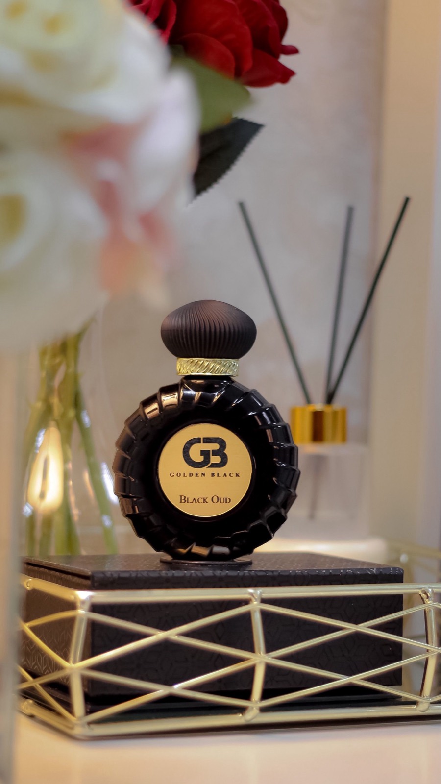 Flacon de parfum oud