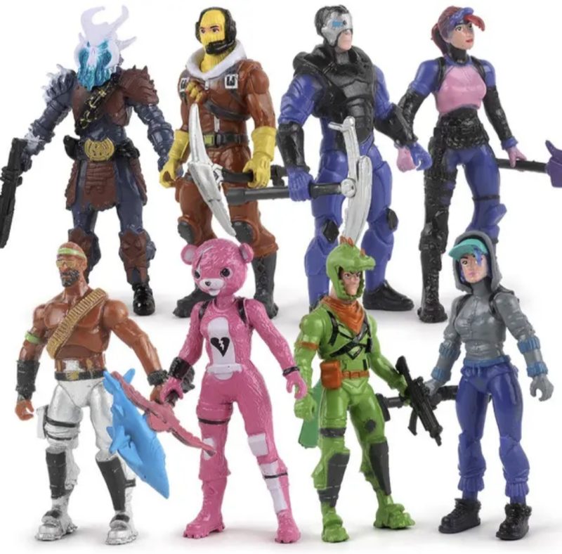Set 8 Figurine Fortnite 10 cm